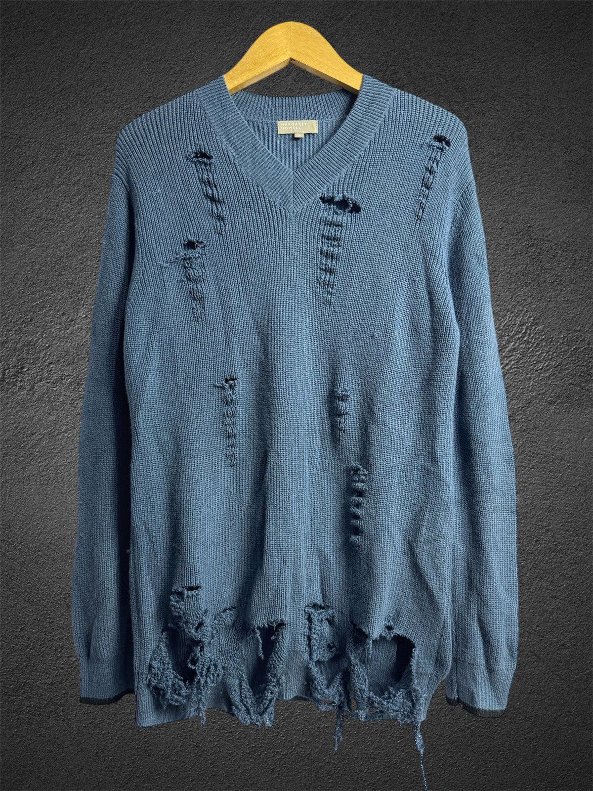 Beauty Beast × Hysteric Glamour × Margaret Howell Distressed MHL Knit Grunge Size US M / EU 48-50 / 2 - 1 Thumbnail
