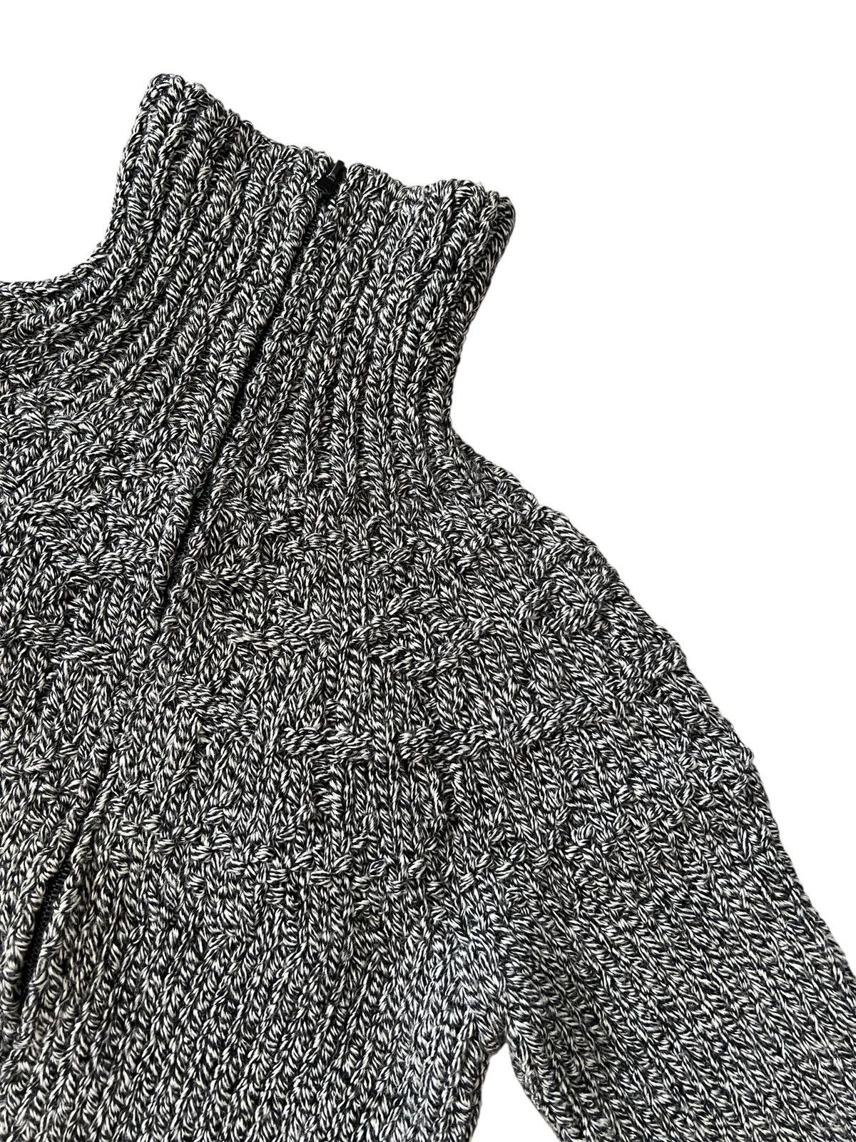 Ato Matsumoto Ato Matsumoto Knitting Construction Zipper Sweater Size US S / EU 44-46 / 1 - 7 Thumbnail