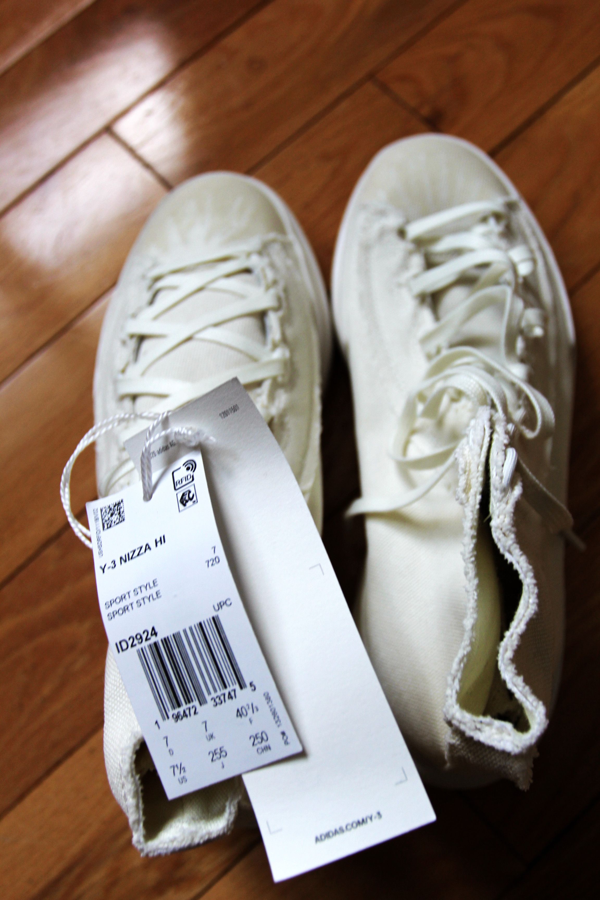 Y-3 BNWT AW23 Y-3 YOHJI YAMAMOTO NIZZA HI SNEAKERS 40.5 Size US 7.5 / EU 40-41 - 5 Thumbnail
