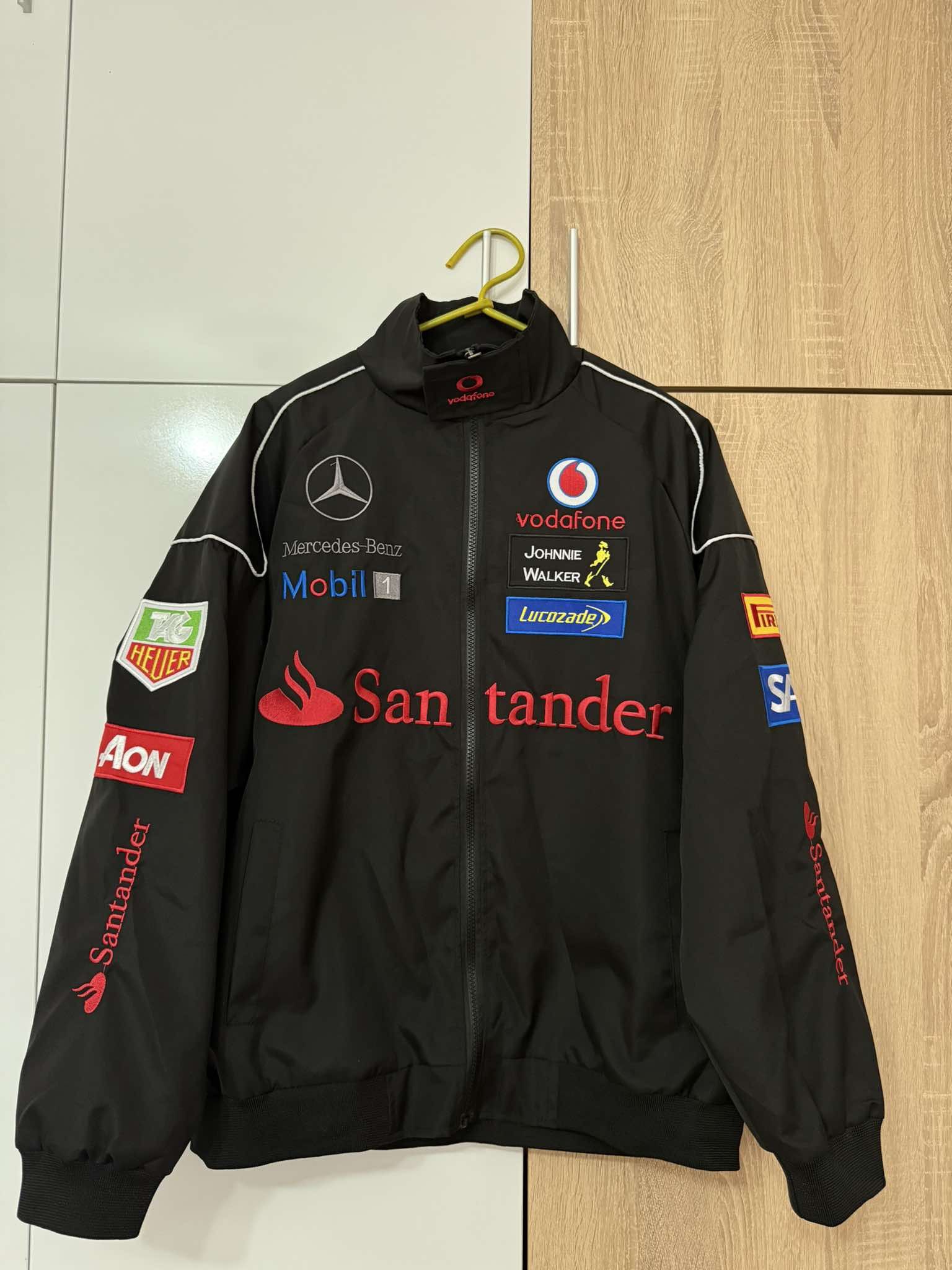 Mercedes-Benz × Vintage Vintage Mercedes Benz Racing Bomber Jacket Size US M / EU 48-50 / 2 - 1 Thumbnail