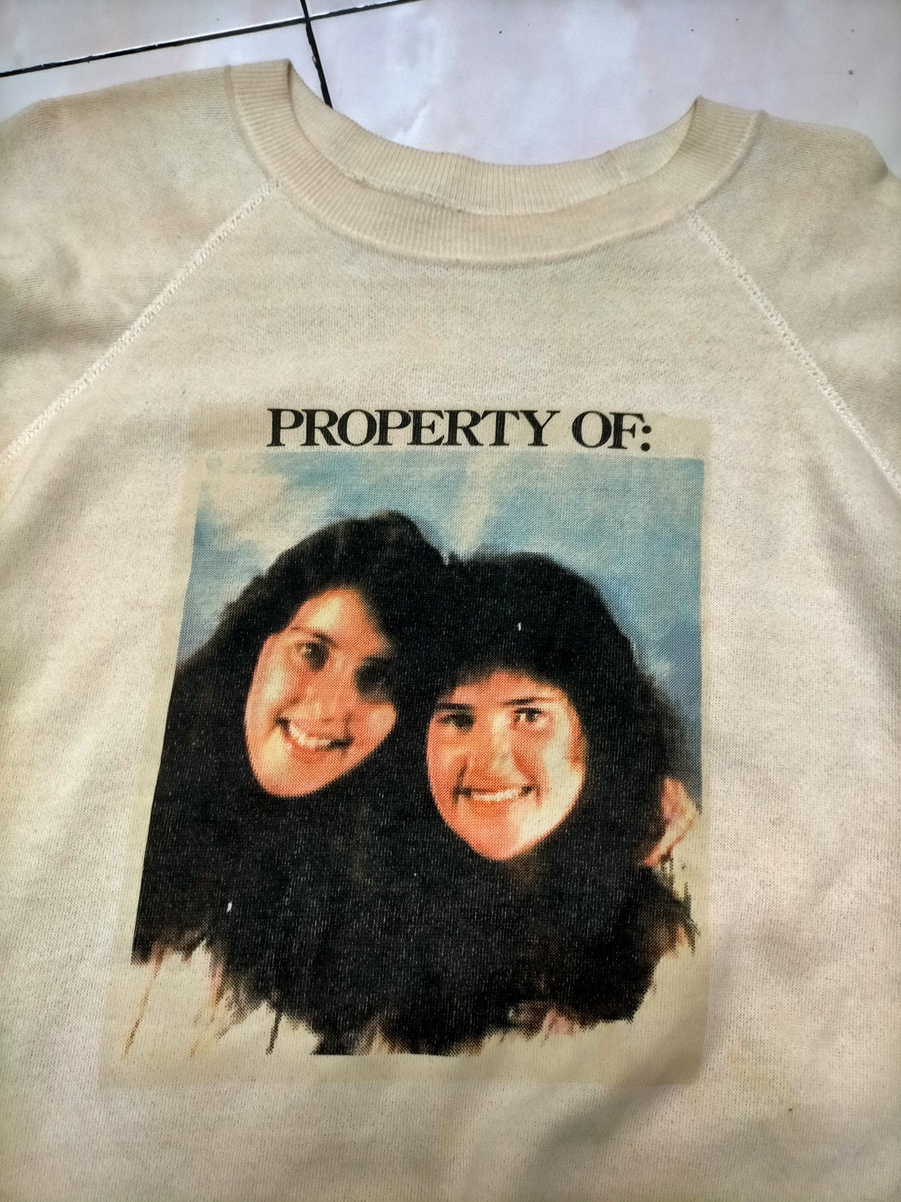 Vintage Vintage Property Of Sweatshirt 80s Size US XL / EU 56 / 4 - 5 Thumbnail