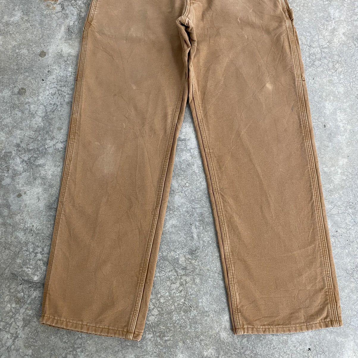 Carhartt Vintage Carhartt Blanket Lined Tan Carpenter Work Pants Size US 34 / EU 50 - 6 Thumbnail