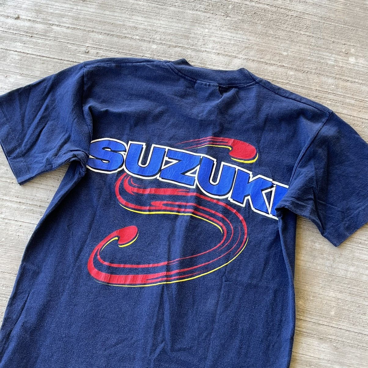 Vintage Screen Stars Vintage Suzuki Michelin Big Logo T-Shirt Size US S / EU 44-46 / 1 - 7 Thumbnail