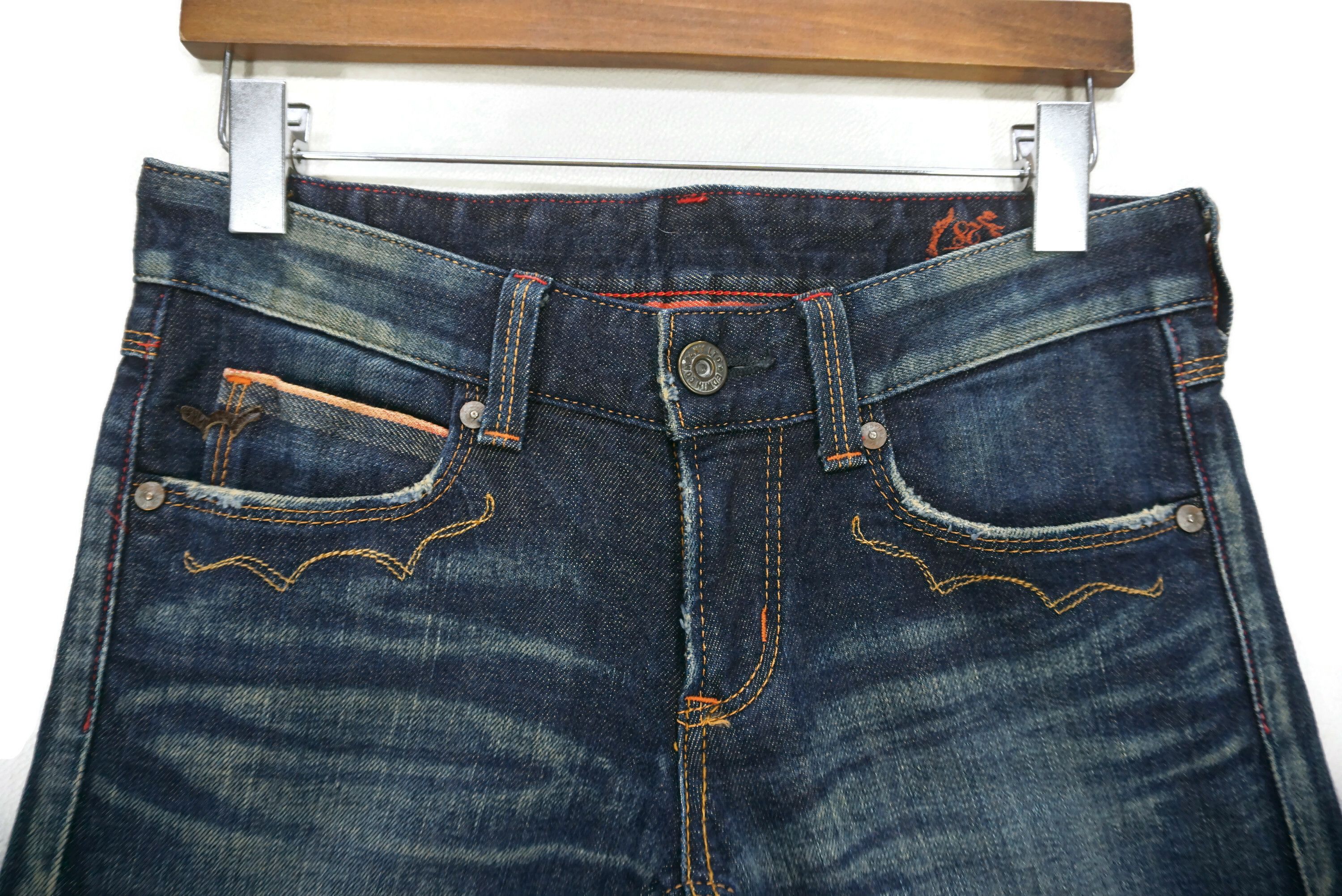 Japanese Brand Edwin Jeans Size 28 fit W30xL30 Made in Japan Blue Trip Size 28" / US 6 / IT 42 - 3 Thumbnail