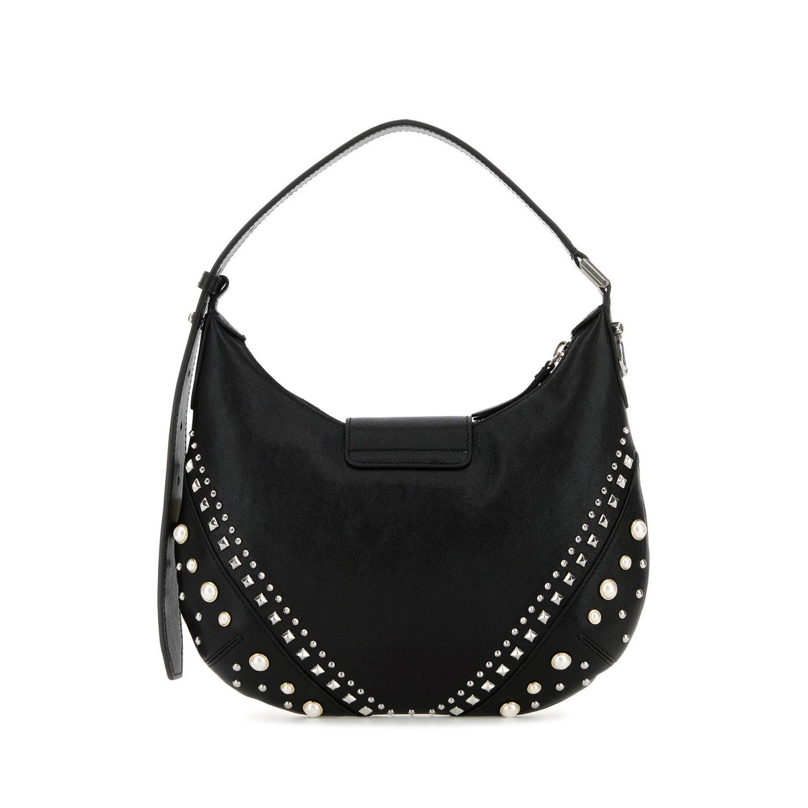 Jimmy Choo JIMMY CHOO Bar Hobo Small Black Shoulder Bag New Size ONE SIZE - 3 Thumbnail