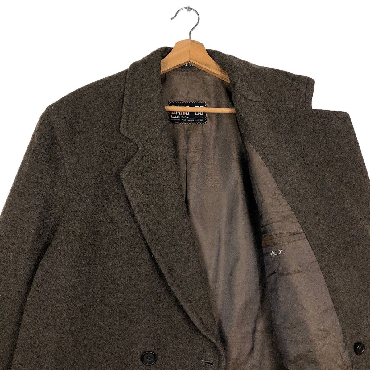 Japanese Brand 🔥Vintage Wool Double Breast Jacket Belt Daks London Size US L / EU 52-54 / 3 - 12 Thumbnail