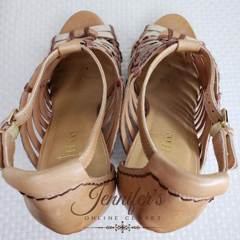 Cole Haan Cole Haan Women's Air Minka Wedge Sandals Size 8.5B Size US 8.5 / IT 38.5 - 6 Thumbnail