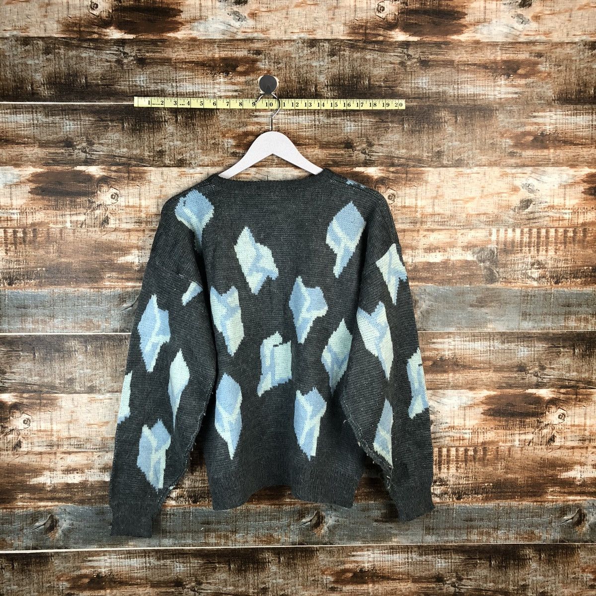 Homespun Knitwear × Japanese Brand Last Sands vintage Grey Knitwear sweatshirt #A2243 Size US M / EU 48-50 / 2 - 12 Thumbnail