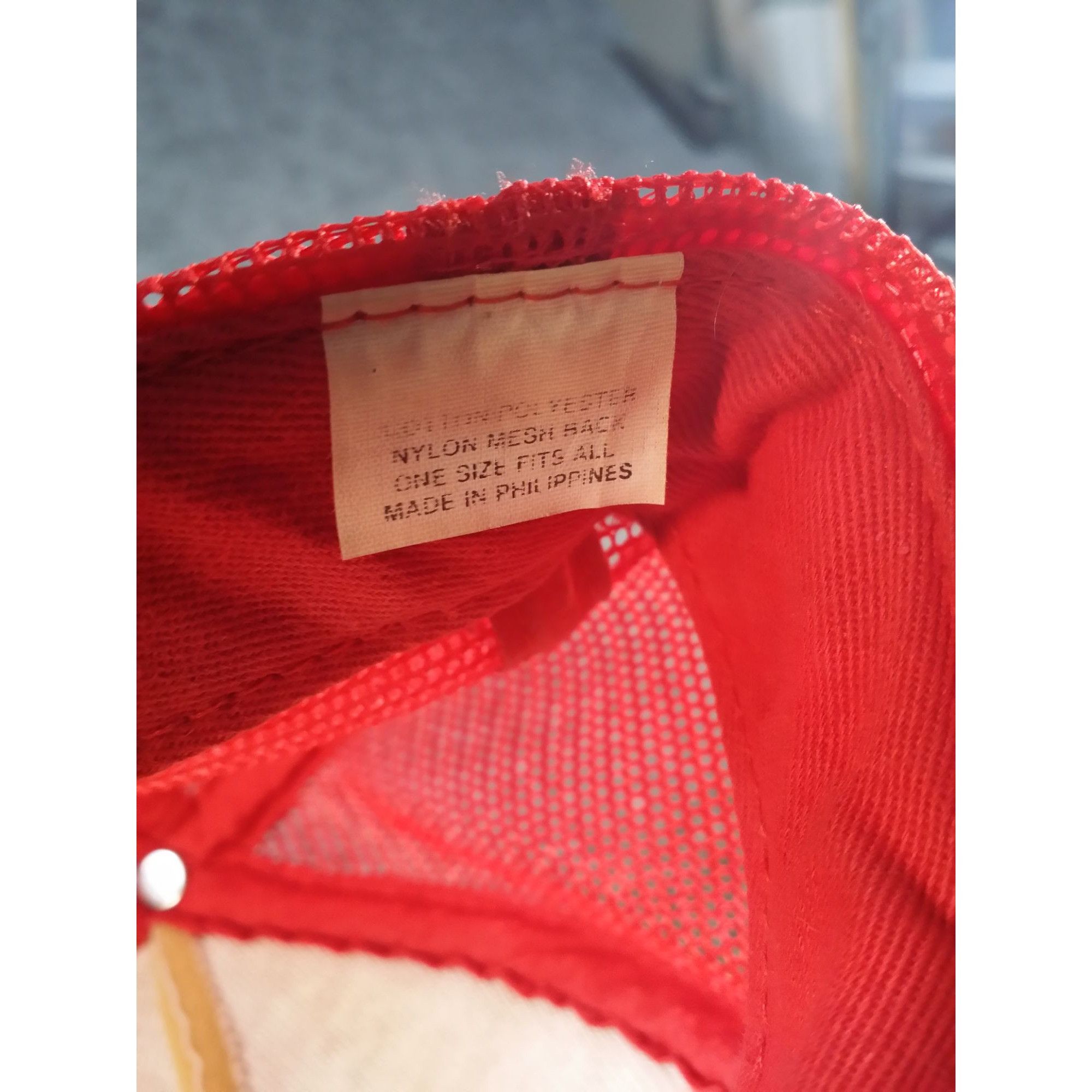 Vintage Vintage Buffalograss Trucker Snapback Hat Red White Buffalo, Size ONE SIZE - 7 Thumbnail