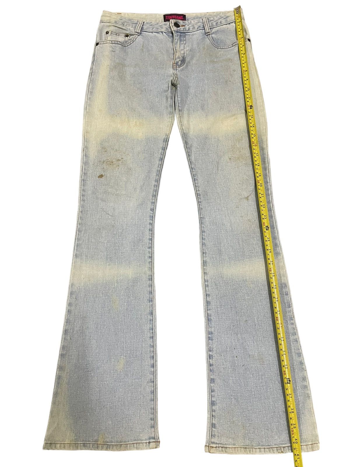 If Six Was Nine Vintage Japanese Brand Blue Wash Style Flare Jeans Size US 29 - 11 Thumbnail