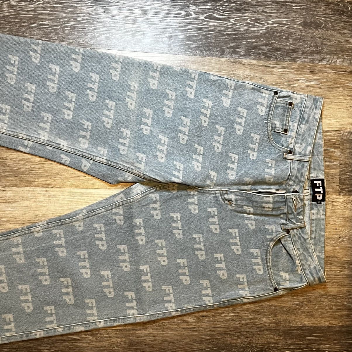 Fuck The Population Fuck The Population Allover Denim pant Jeans Size US 32 / EU 48 - 8 Thumbnail