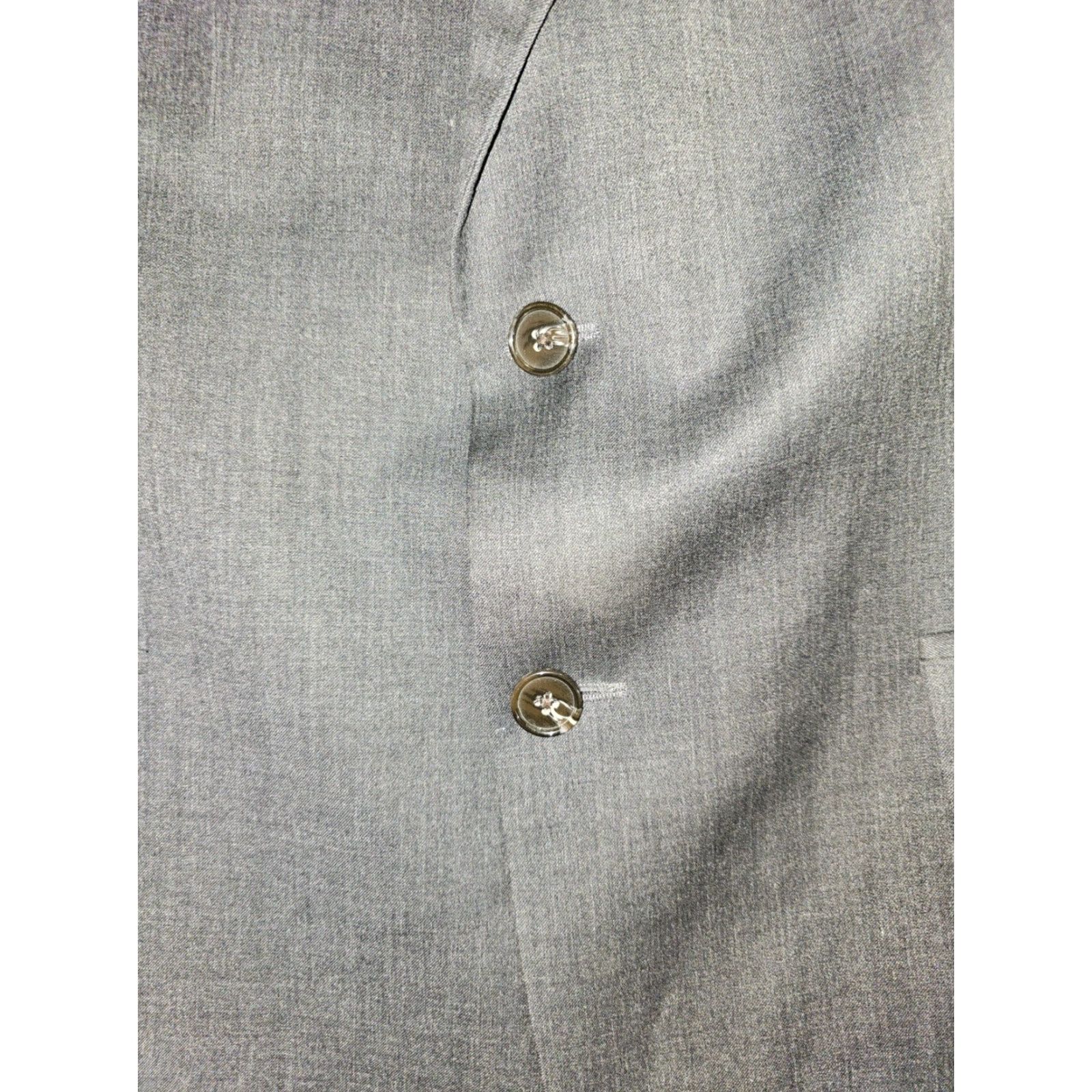 Ralph Lauren Ralph Lauren Sport Coat 100% Wool Charcoal Gray 44R Men Single-Breasted Notch Lapel Two-Button Jacket Suit Coat, Regular Fit, Vintage No Size 44R - 3 Thumbnail