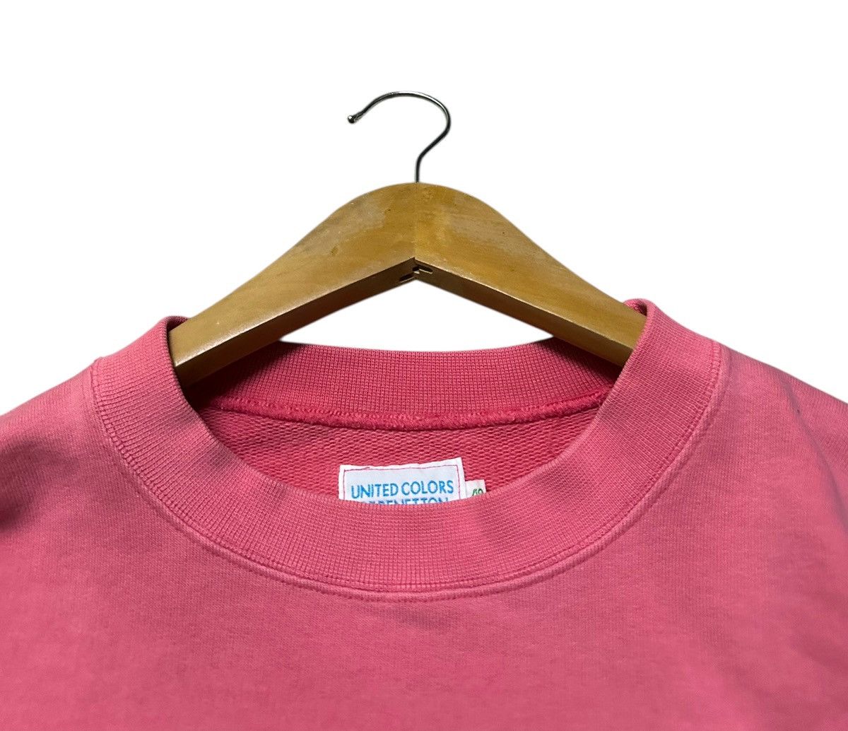 United Colors Of Benetton Vtg Benetton sweatshirt with a multicolored embroidered logo Size US L / EU 52-54 / 3 - 3 Thumbnail