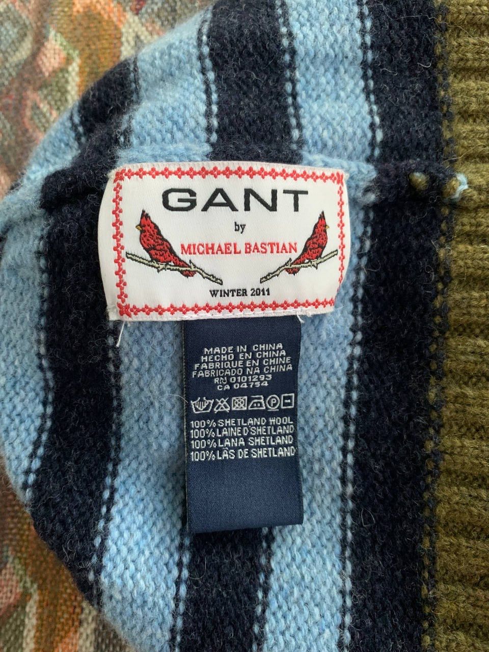 Gant × Michael Bastian Gant by Michael Bastian Winter 2011 Wool Knit Pompoon Hat Size ONE SIZE - 22 Thumbnail