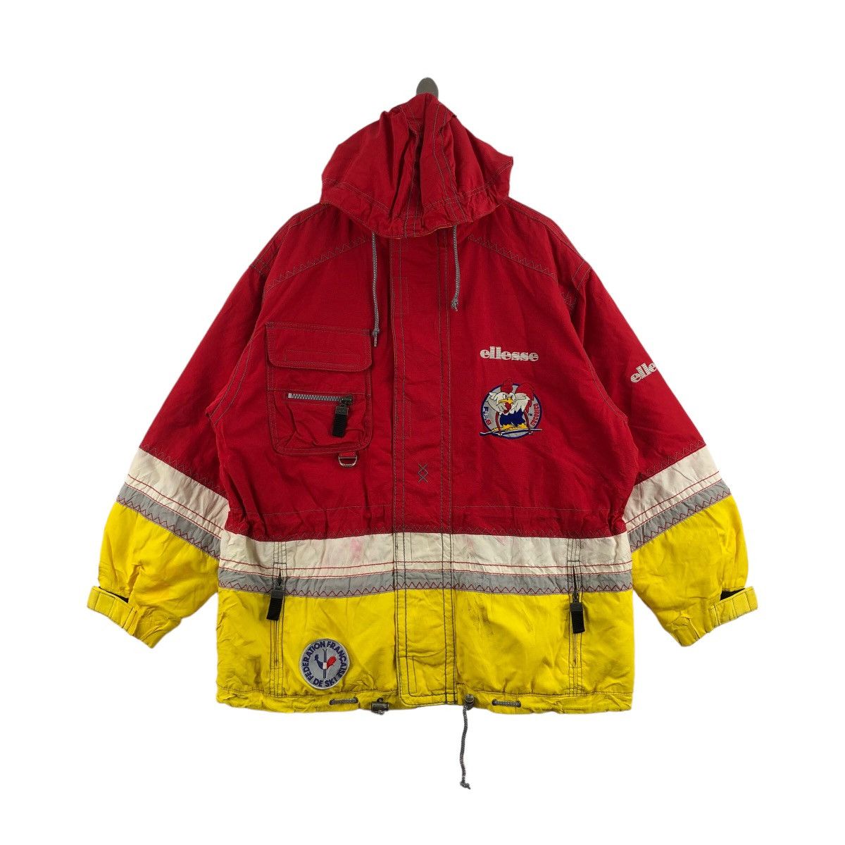 Ellesse Vintage Ellesse Federation Francaise FFS Cocorico
