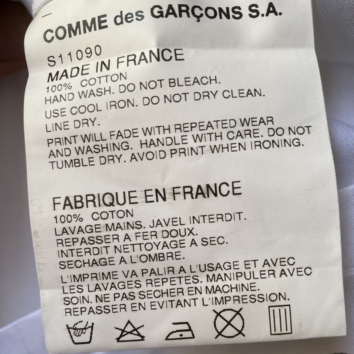 Comme des Garcons Number 33 Shirt Size US M / EU 48-50 / 2 - 4 Thumbnail