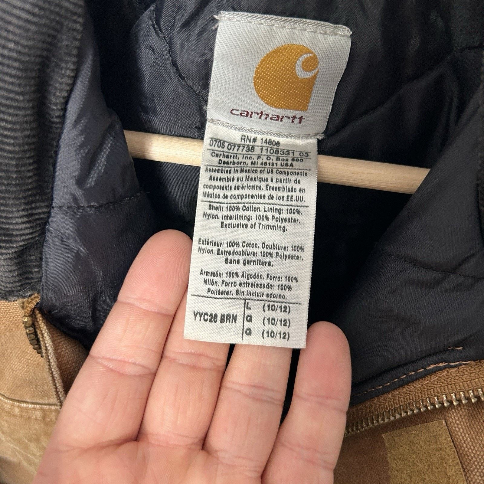 Carhartt Vintage Carhartt Quilted Artic Jacket “Brown” YYC26 BRN Size XS / US 0-2 / IT 36-38 - 9 Thumbnail