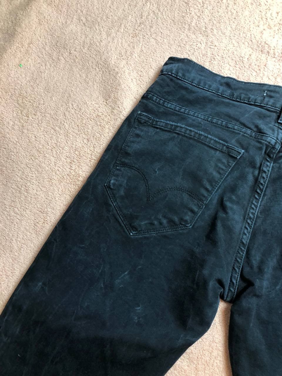 Levi's Vintage Levi's 519 Jeans Straight Leg Dark Wash Denim JEANS Size US 32 / EU 48 - 19 Thumbnail