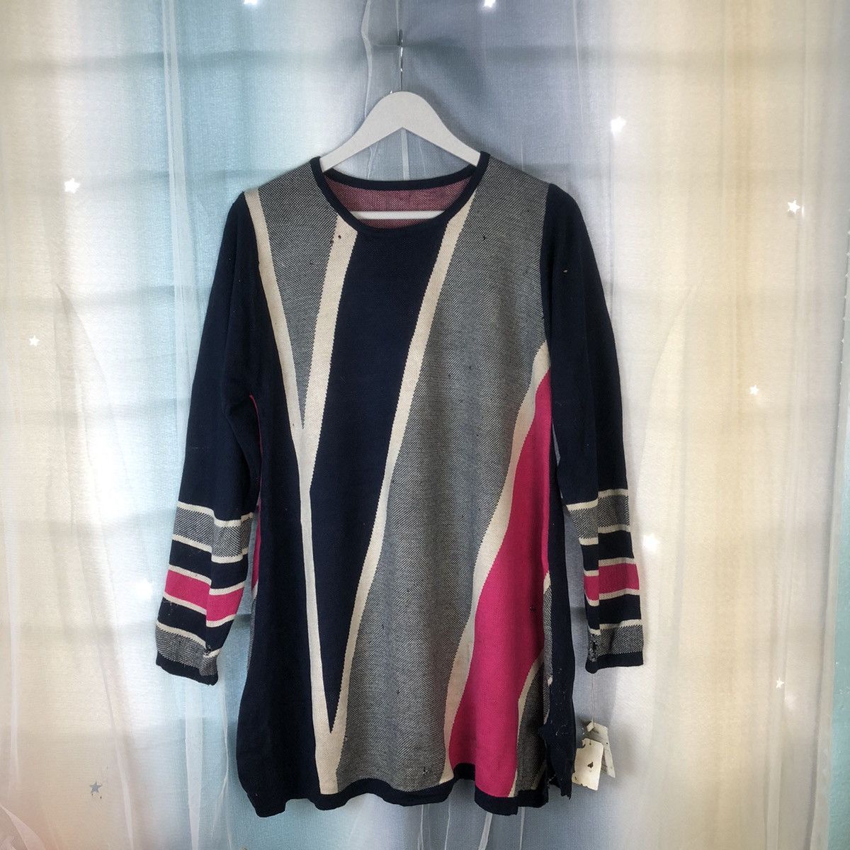 Homespun Knitwear × Japanese Brand K Three Pink Knitwear #7413 Size M / US 6-8 / IT 42-44 - 1 Thumbnail