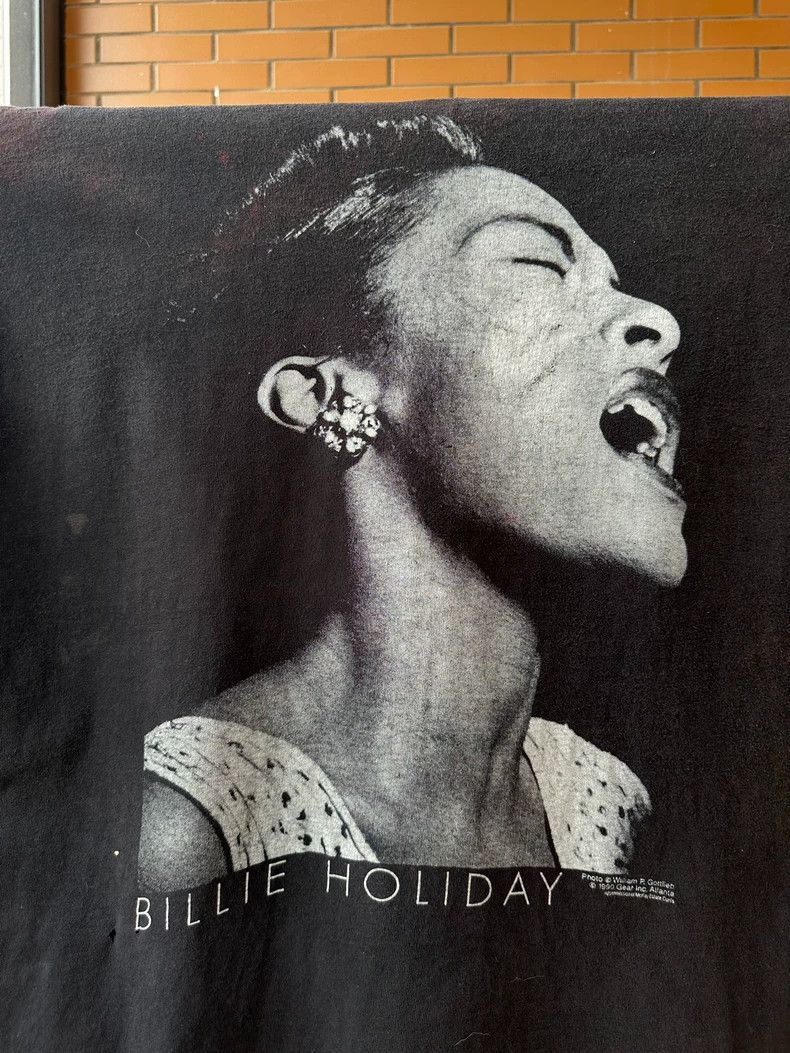 Vintage VintageTee 1990 Billie Holiday 2505-Nextarrow Size US XL / EU 56 / 4 - 5 Thumbnail