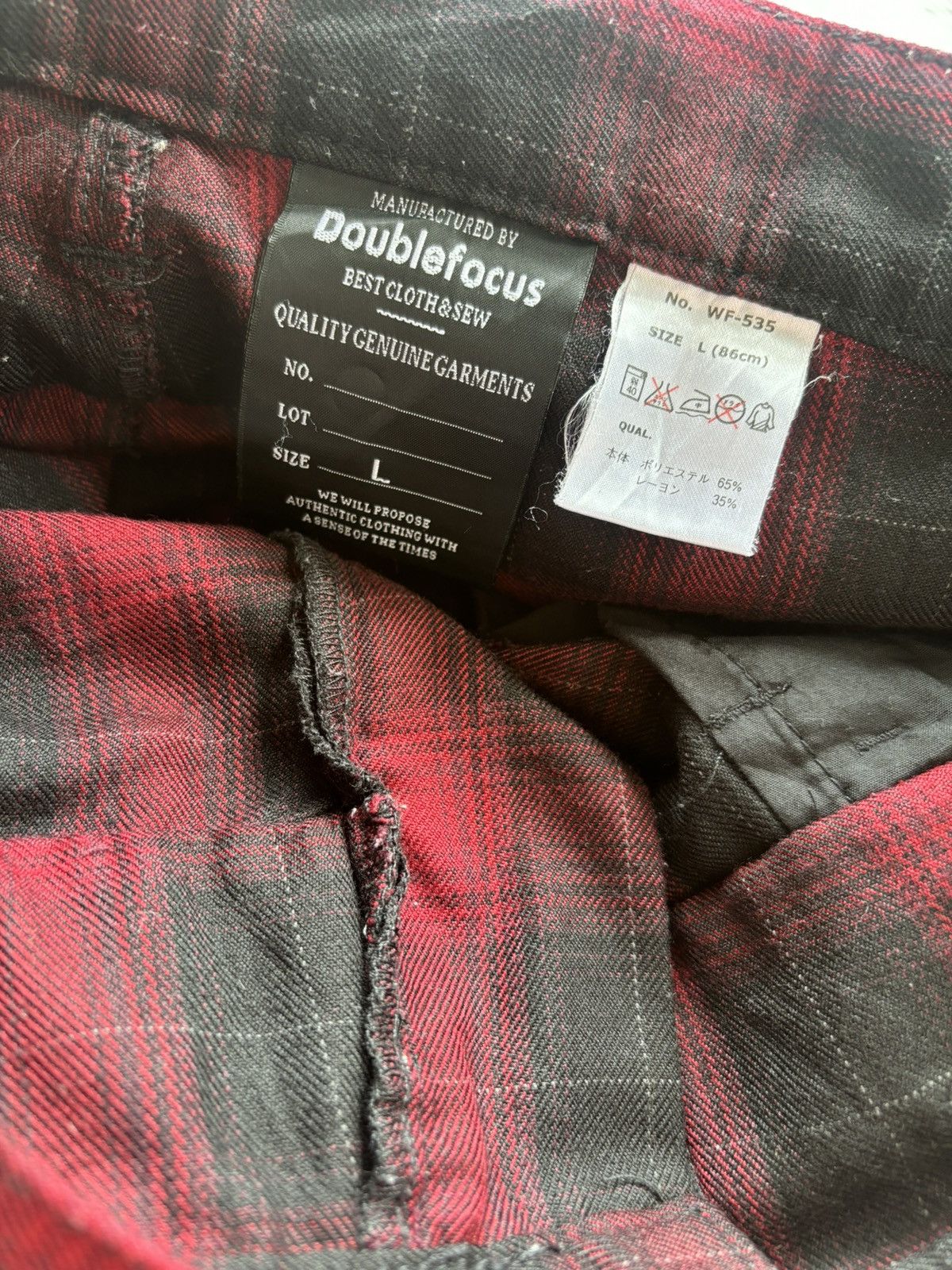 Hysteric Glamour Y2k Double focus Double waist punk style pants Size US 33 - 9 Thumbnail