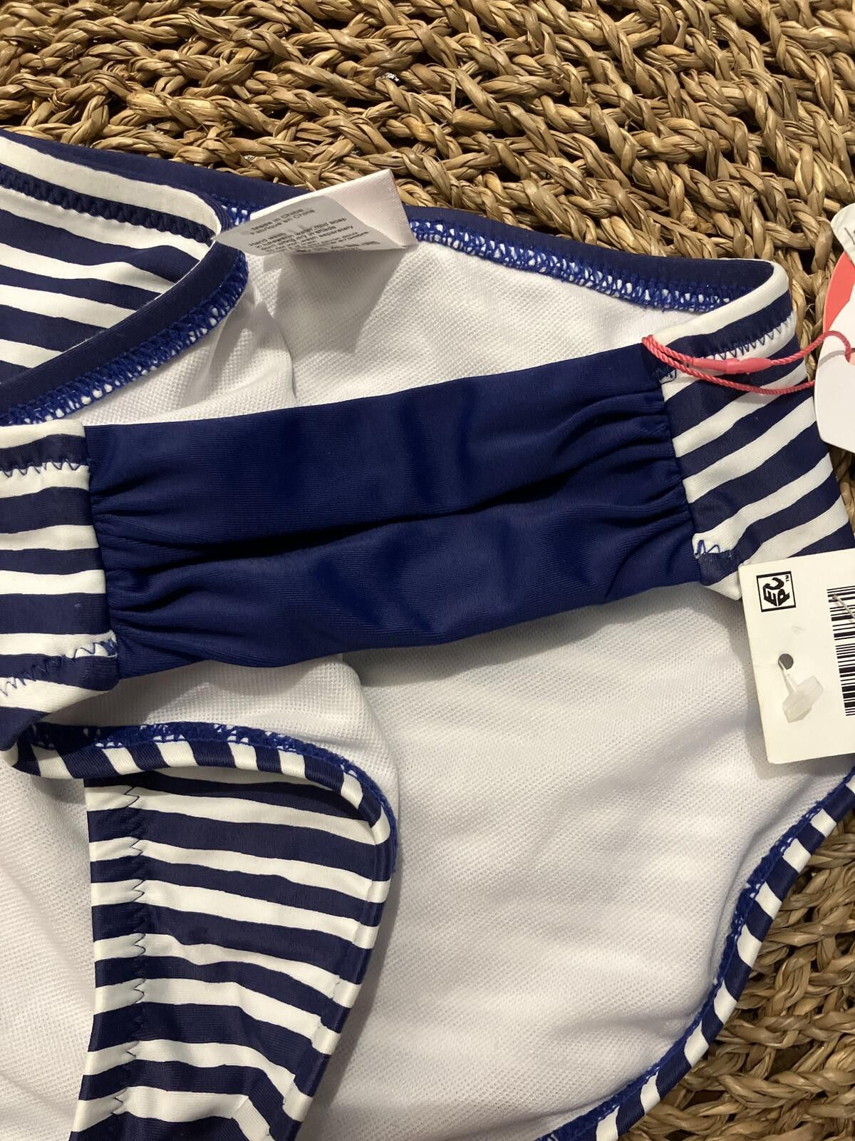 Other NWT Profile Blush Gottex Swimwear Striped Bikini Bottom Size ONE SIZE - 2 Thumbnail