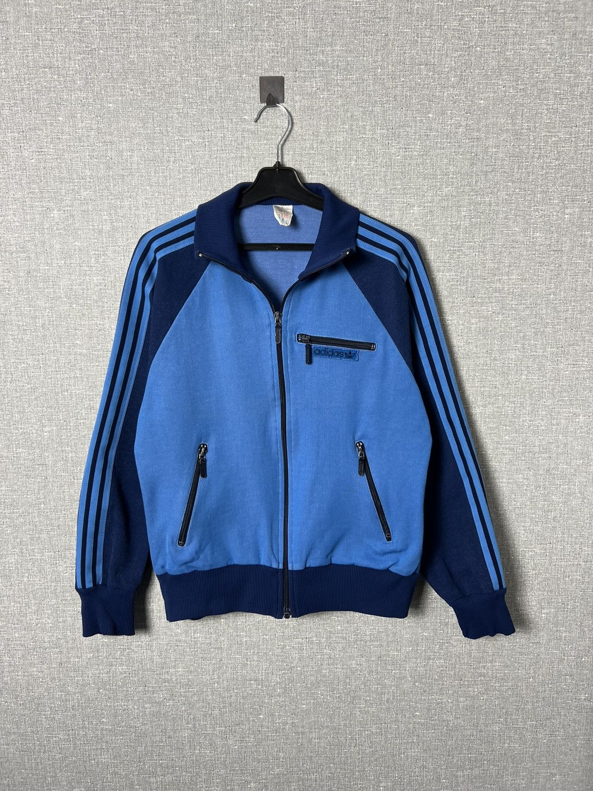 Adidas Archival Clothing Retro Jacket Vintage 80s Adidas Track Top Zip Jacket Made In Jugoslavia Grailed