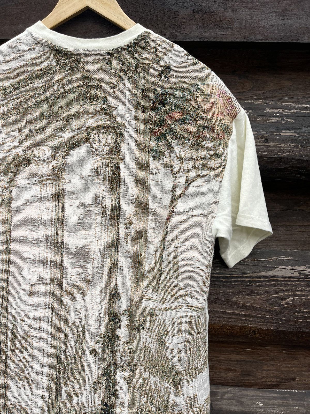 Designer Liv Sin Pray embroidered full back antique t-shirt tee hand Size US XS / EU 42 / 0 - 3 Thumbnail
