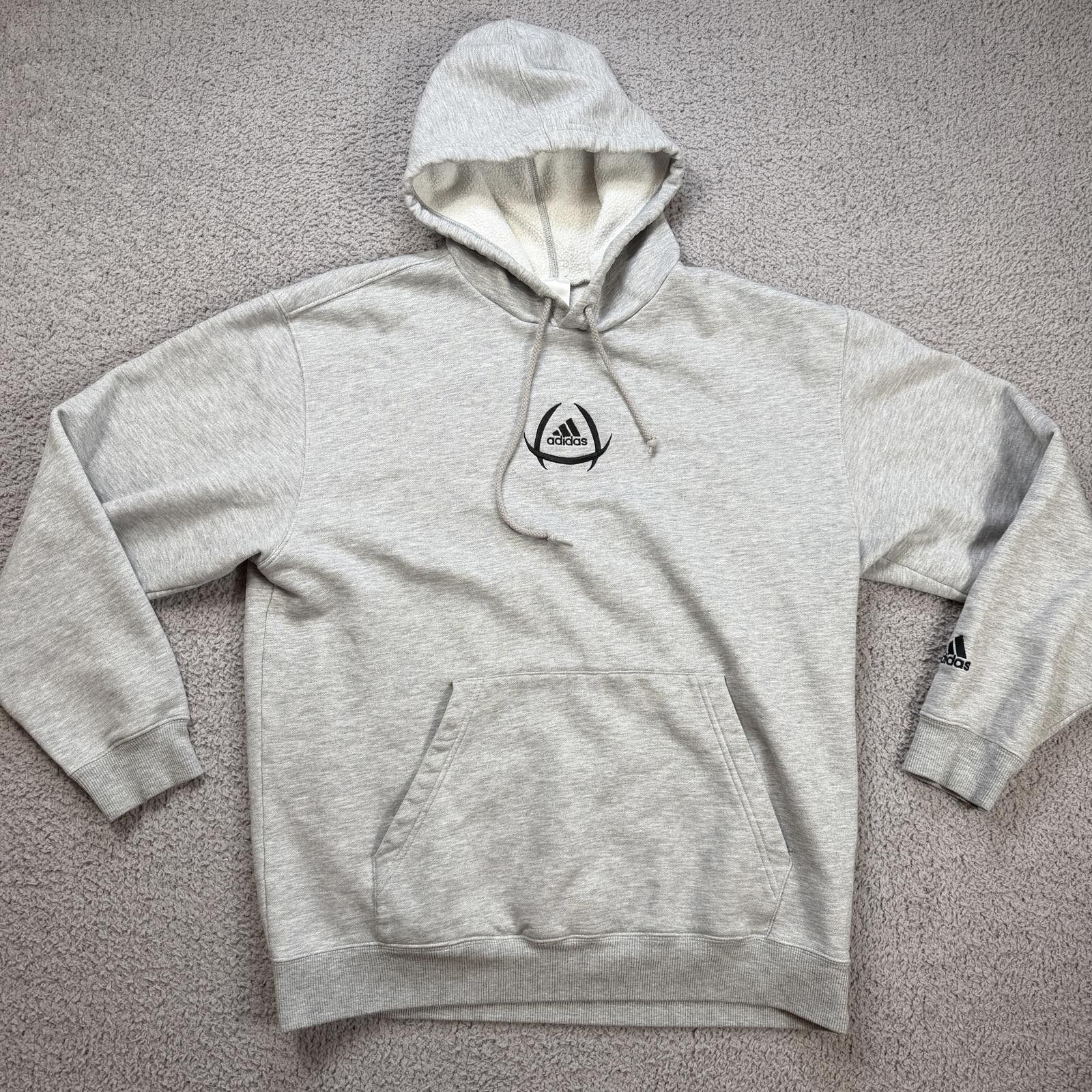 Adidas Adidas 2005 Sweatshirt Mens M Pullover Hoodie Gray Size US M / EU 48-50 / 2 - 1 Thumbnail