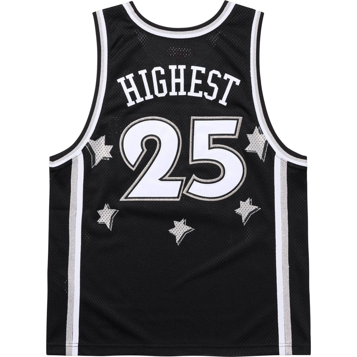 Supreme Supreme All Star Basketball Jersey SS25 Black Size L Size US L / EU 52-54 / 3 - 2 Thumbnail