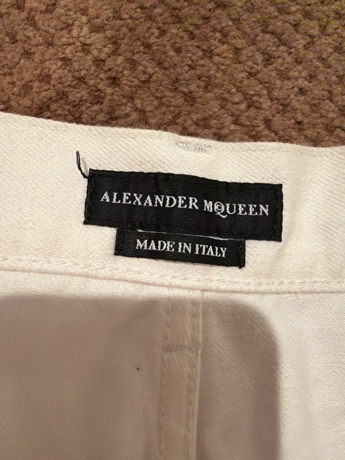 Alexander McQueen Alexander McQueen two tone denim jeans white black Size US 32 / EU 48 - 6 Thumbnail