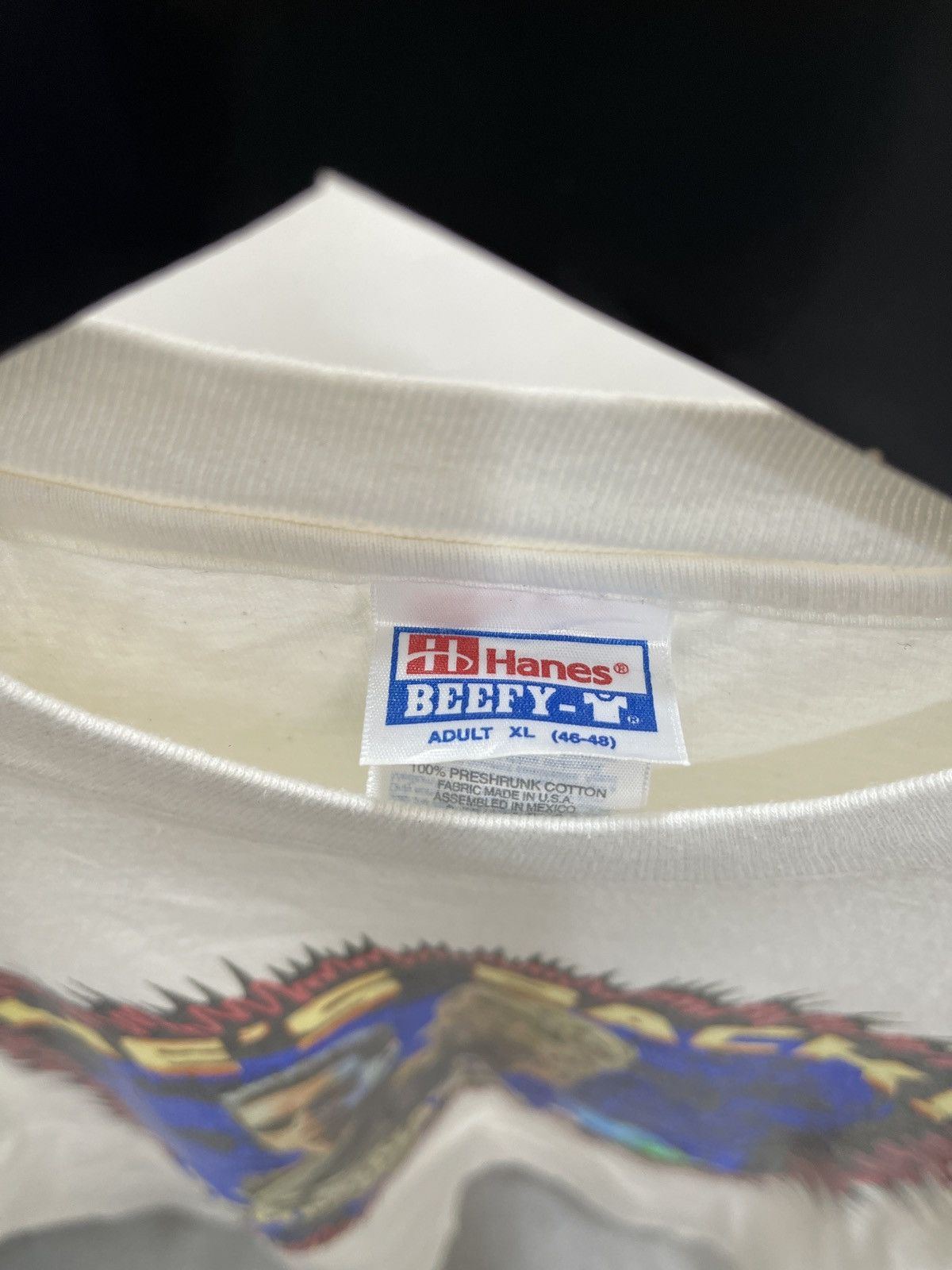 Hanes × Vintage Vintage 1996 terminator 2 shirt Size US XL / EU 56 / 4 - 3 Thumbnail