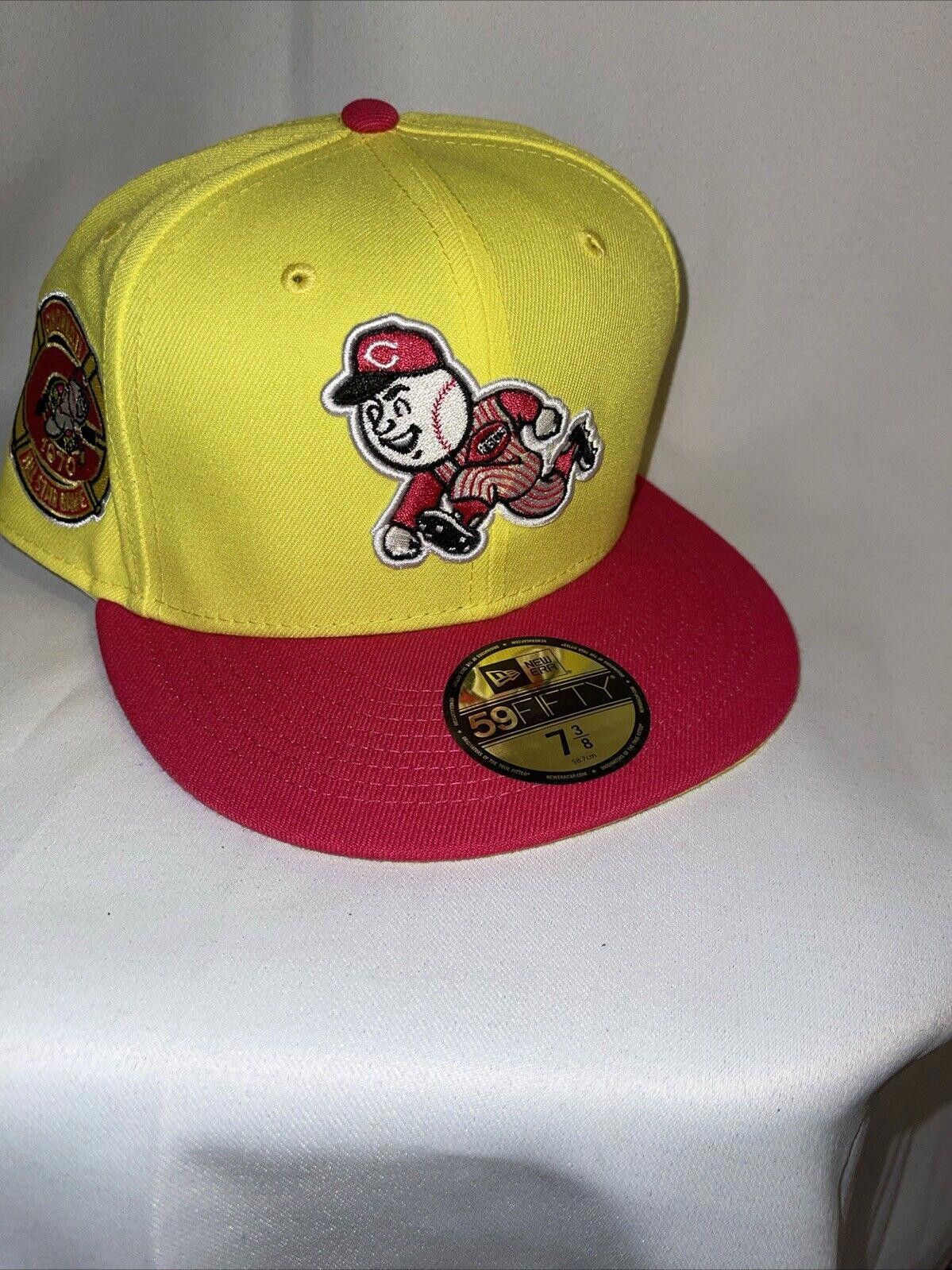 New Era New Era 59FIFTY Cincinnati Reds Fitted Hat 7 3/8 Size ONE SIZE - 1 Thumbnail
