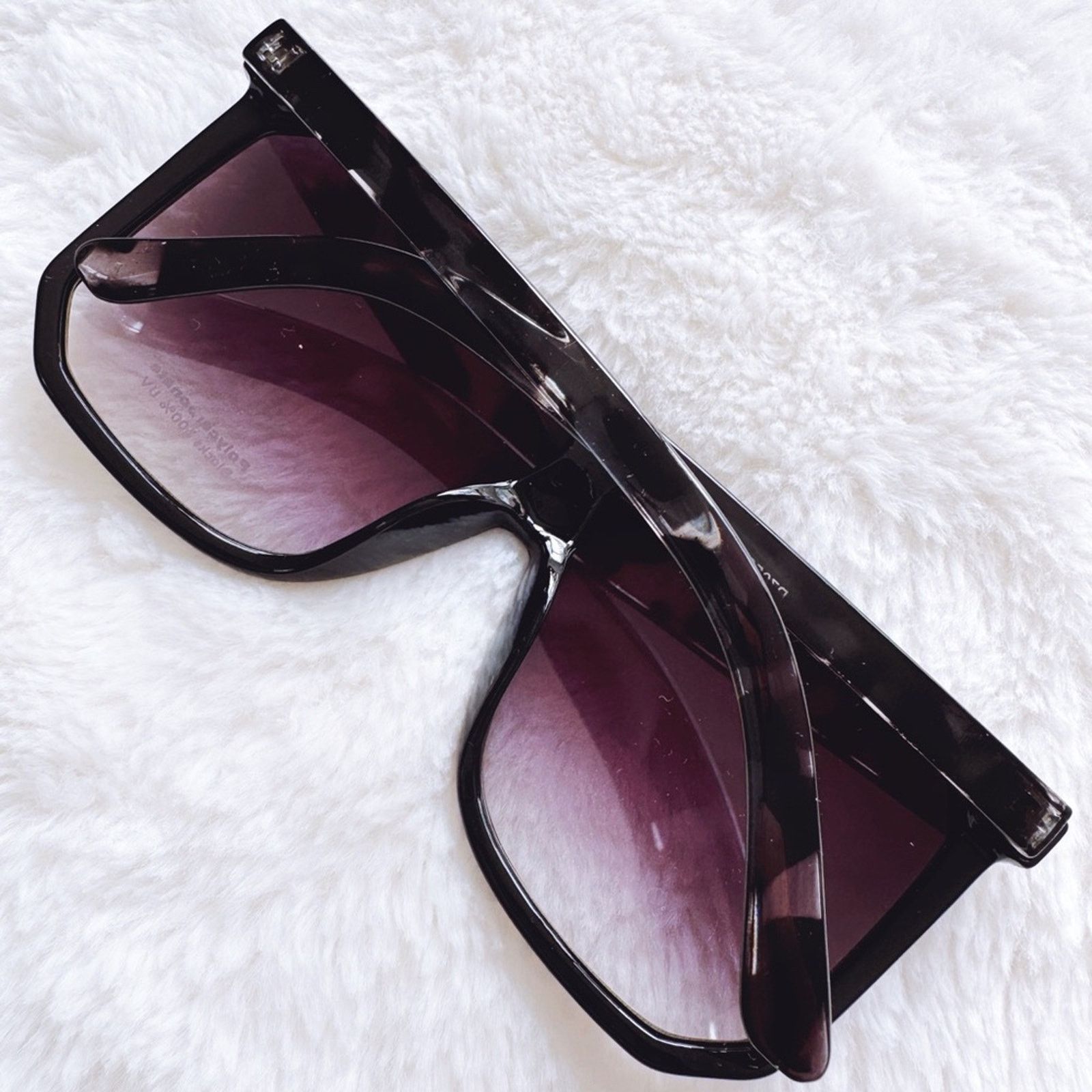 Other Kira Black Oversized Sunglasses Size ONE SIZE - 11 Thumbnail