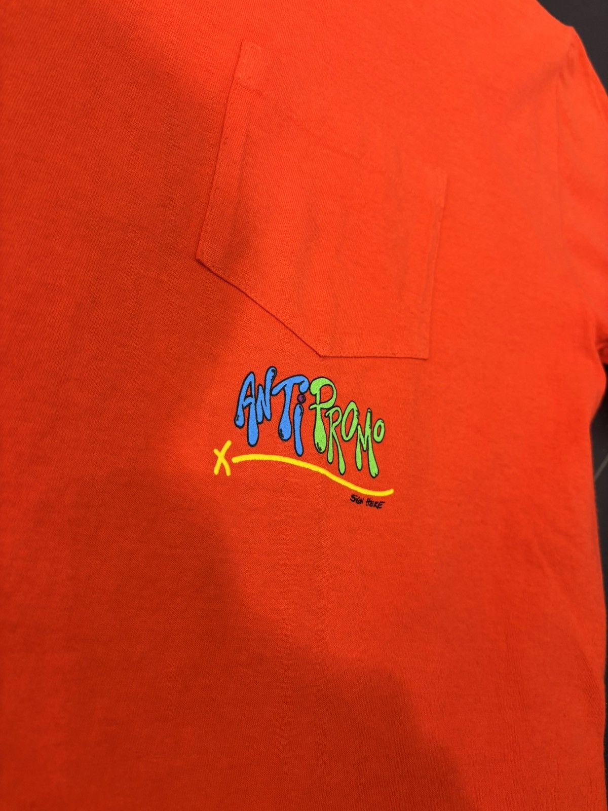 Matty Boy Matty Boy Anti Promo Tee ‘Orange’ Size US L / EU 52-54 / 3 - 3 Thumbnail