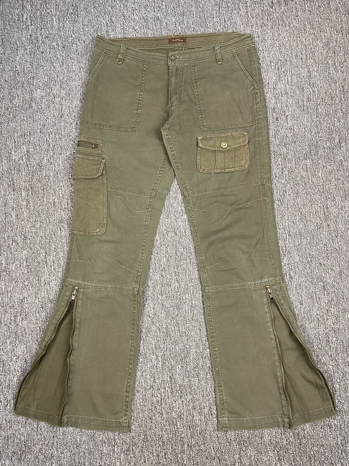 If Six Was Nine × Japanese Brand Bootcut Cargo Pant Size US 32 / EU 48 - 2 Thumbnail