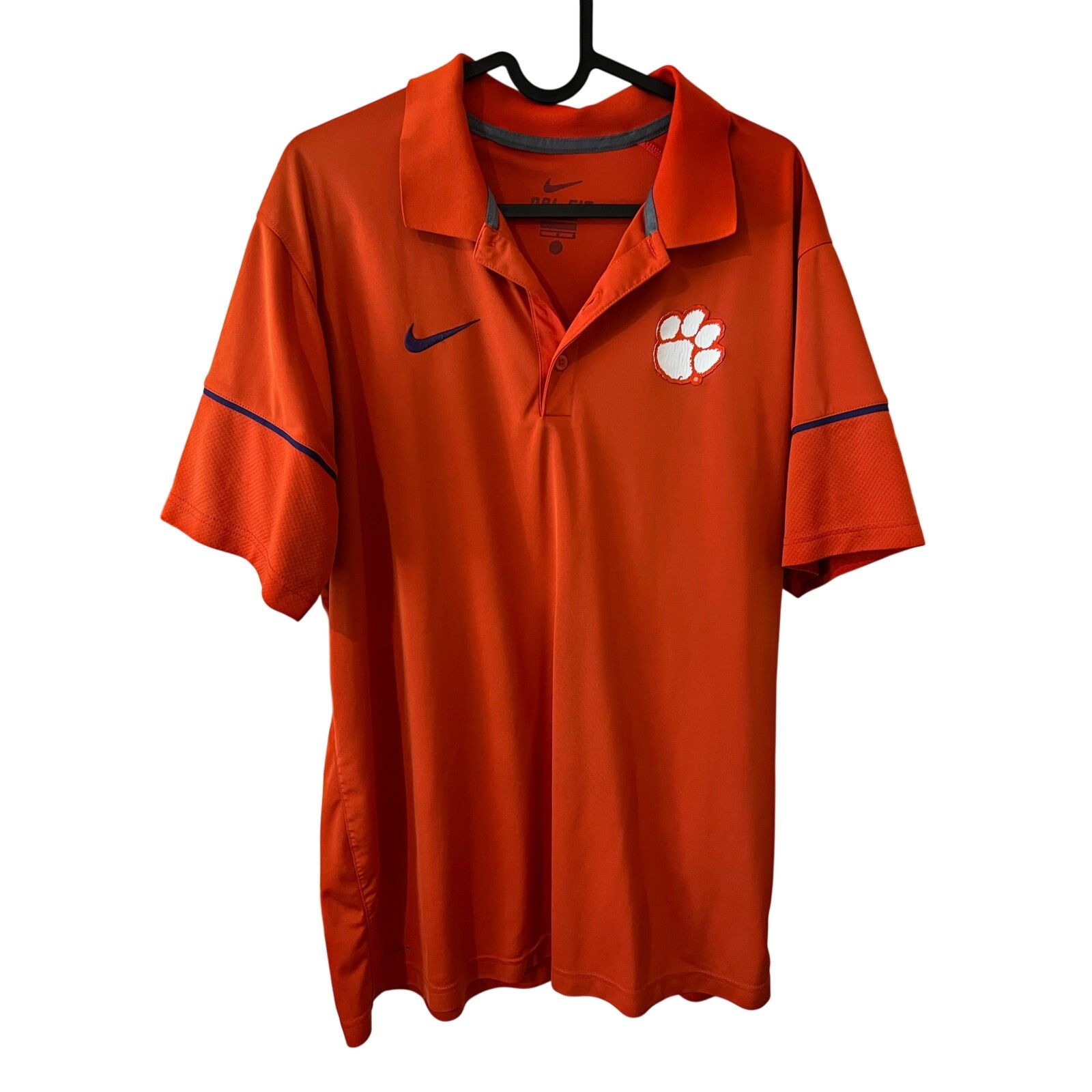 Nike Dri-FIT Clemson Tigers University Performance Polo large Size US L / EU 52-54 / 3 - 1 Thumbnail