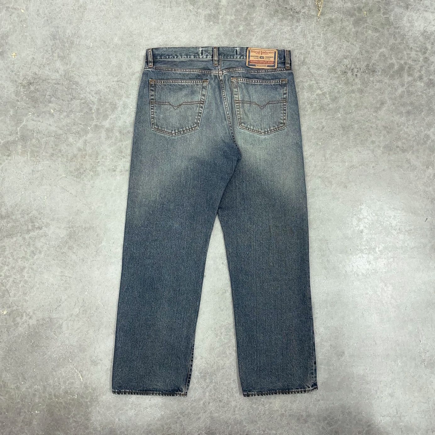 Diesel Vintage Y2K Diesel Straight Leg Button Fly Jeans Size US 34 / EU 50 - 5 Thumbnail