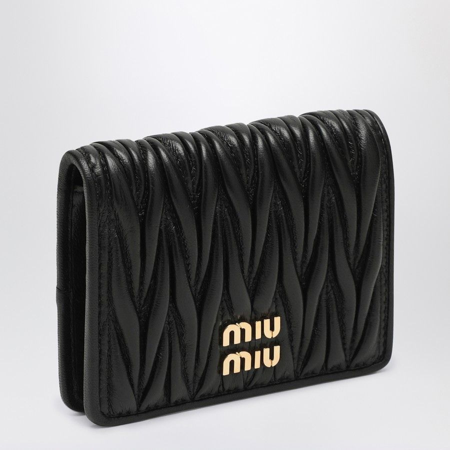 Miu Miu o1d2blof0924 Size: OS / Wallets in Black Size ONE SIZE - 1 Thumbnail