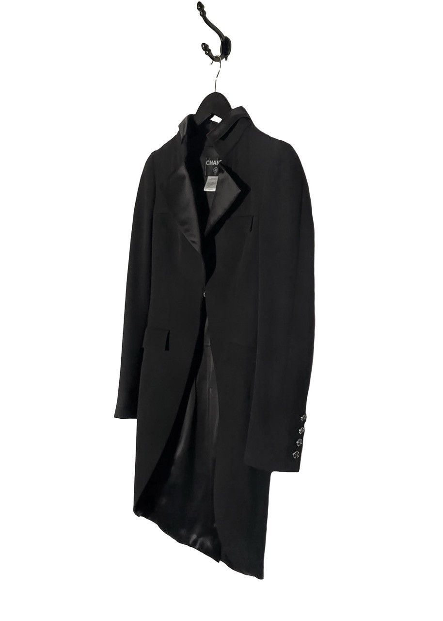 Chanel Chanel FW06 Black Tuxedo Long Jacket Size XS / US 0-2 / IT 36-38 - 2 Thumbnail