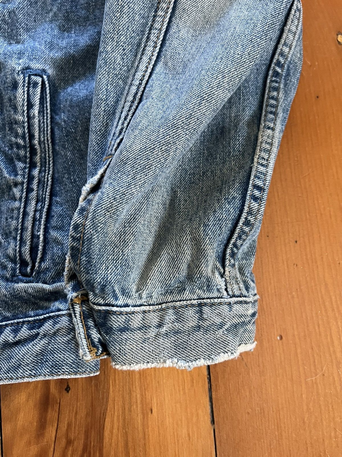 Levi's Vintage Clothing 1970s Levis Denim Jacket Size US S / EU 44-46 / 1 - 6 Thumbnail