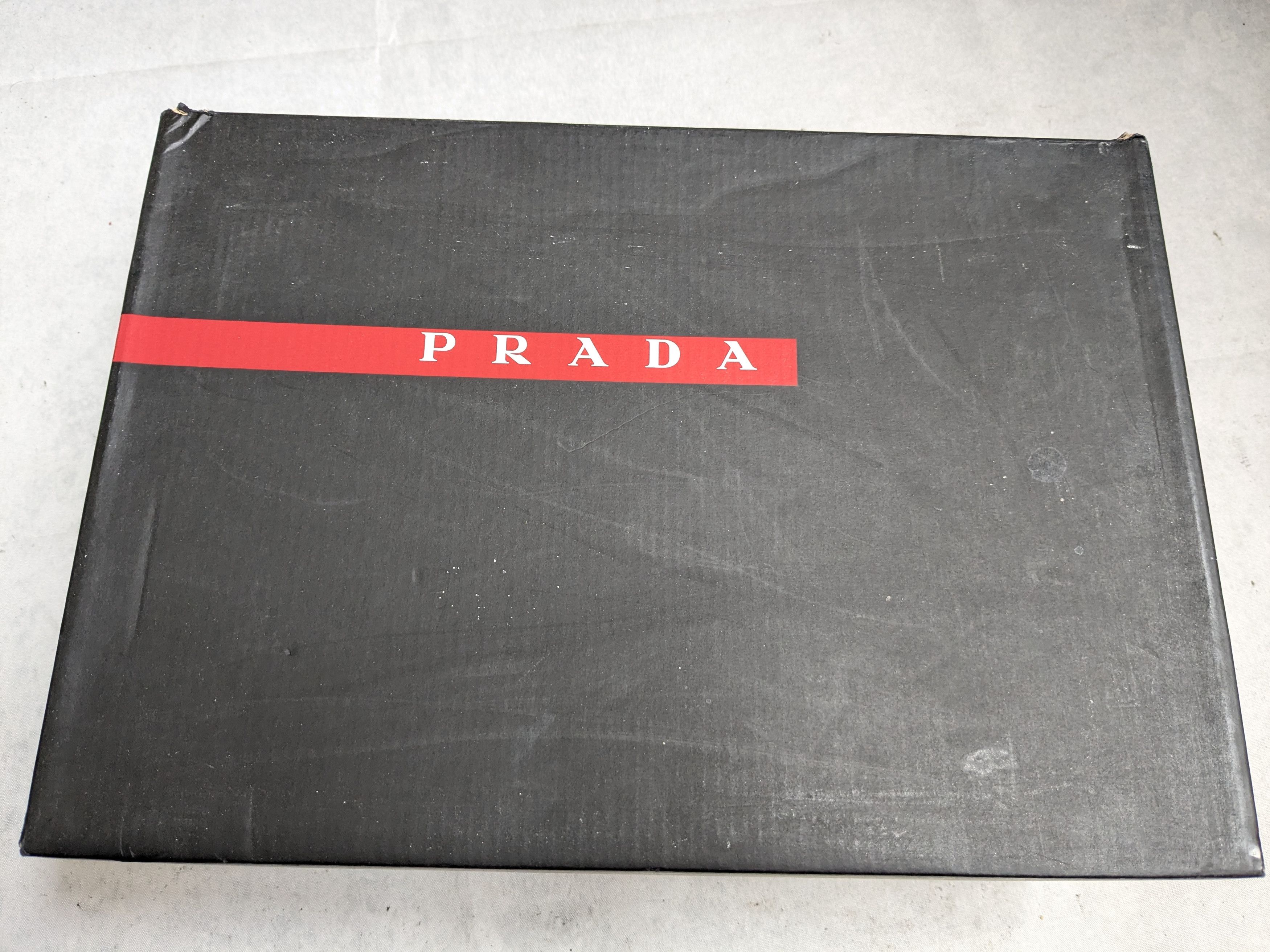Prada Prada America's Cup Sneakers Black 11 Low Tops Red Size US 11 / EU 44 - 16 Thumbnail