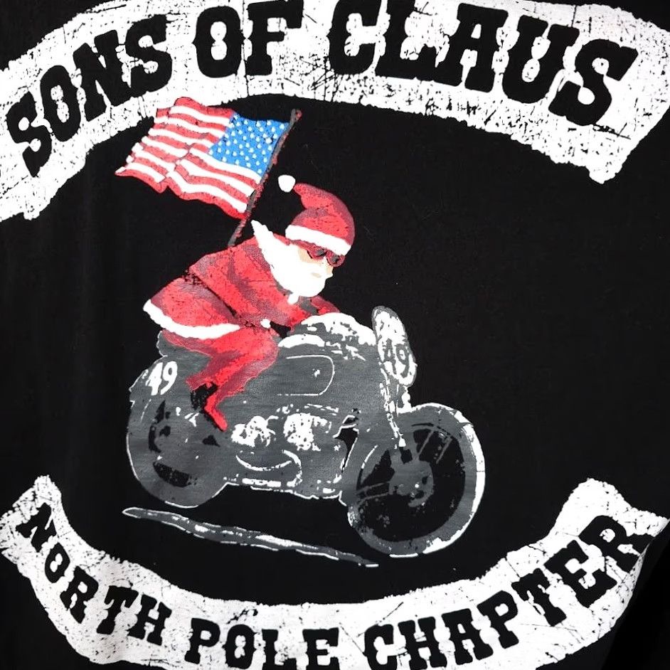 Vintage VINTAGE Christmas T Shirt Mens Size 4XLT Sons Of Claus Biker Santa North Pole Chapter Size US XXL / EU 58 / 5 - 3 Thumbnail