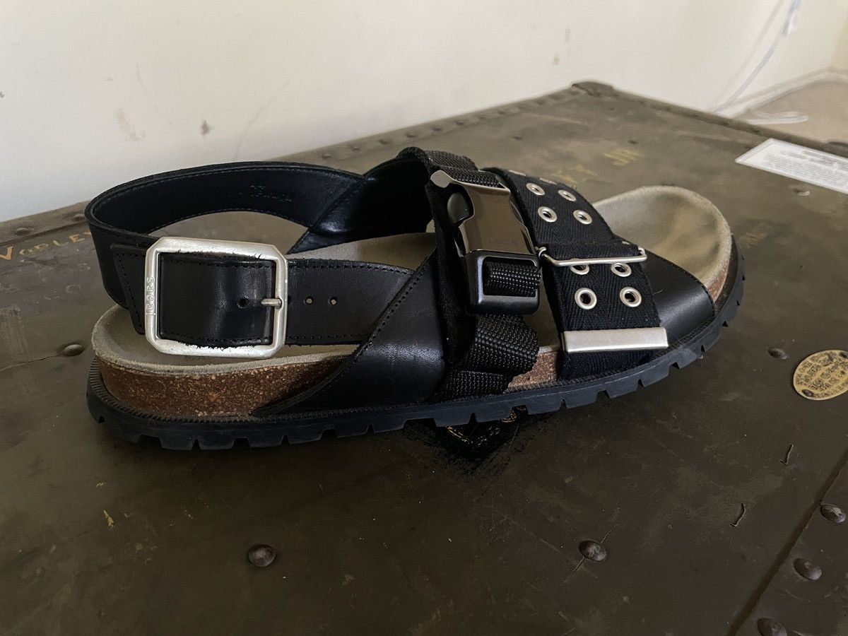 Sacai Sacai Black Multi-Belted Sandals | Grailed