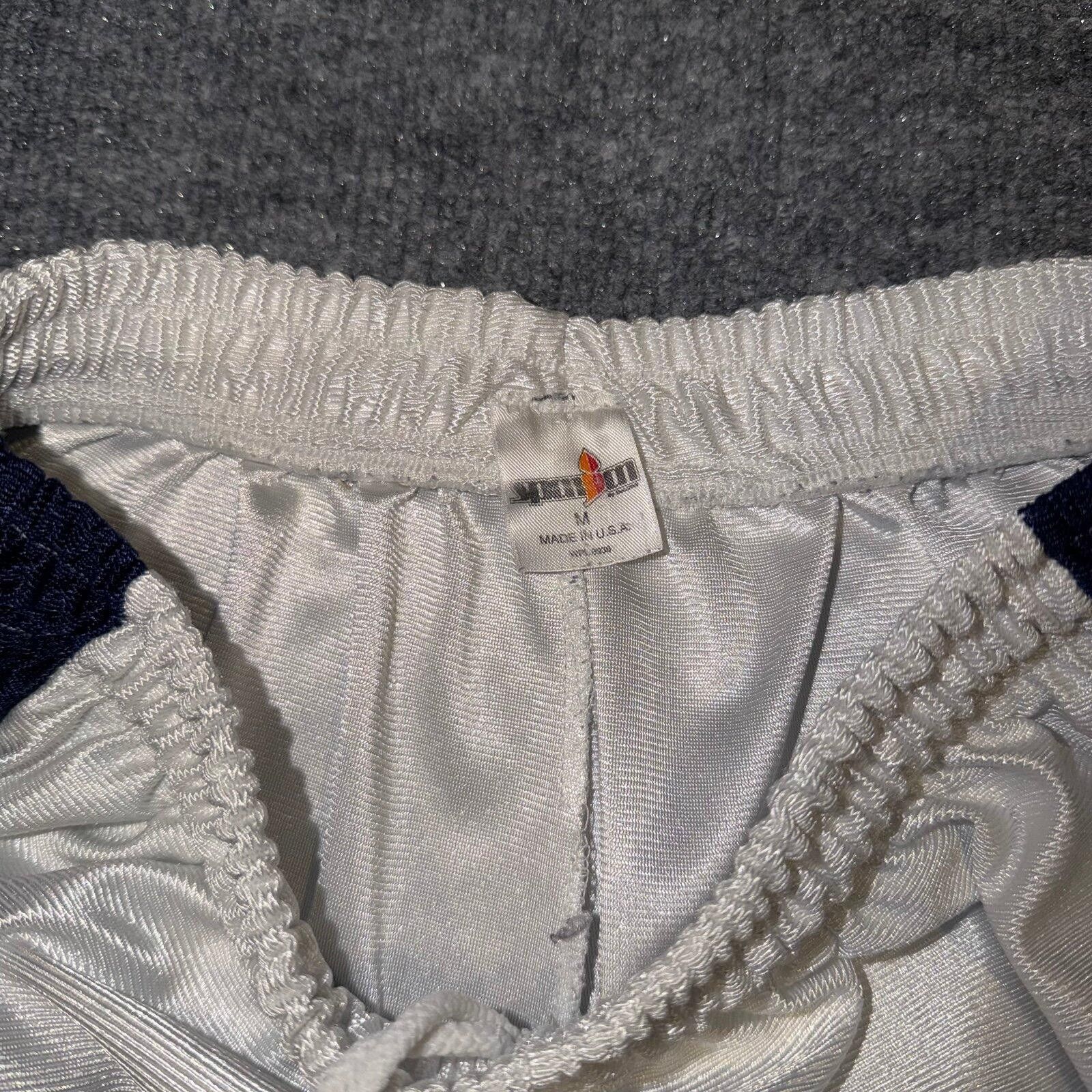 Nike Beautiful Vintage Satin White Dazzle Hoop Shorts Mens MD USA Size US 32 / EU 48 - 3 Thumbnail