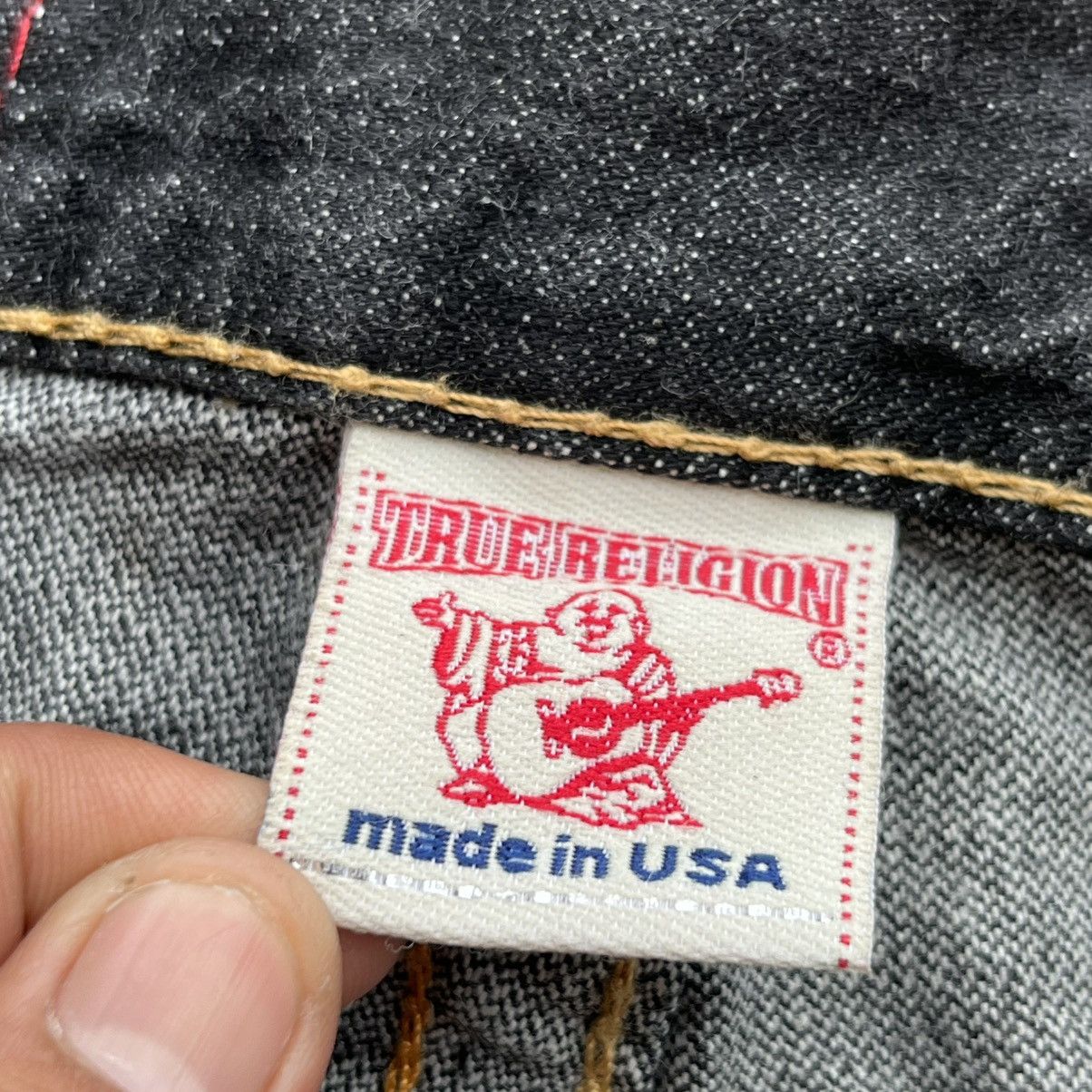 True Religion TRUE RELIGION WASHED JEANS DISTRESSED FLARE DENIM Size 26" / US 2 / IT 38 - 4 Thumbnail