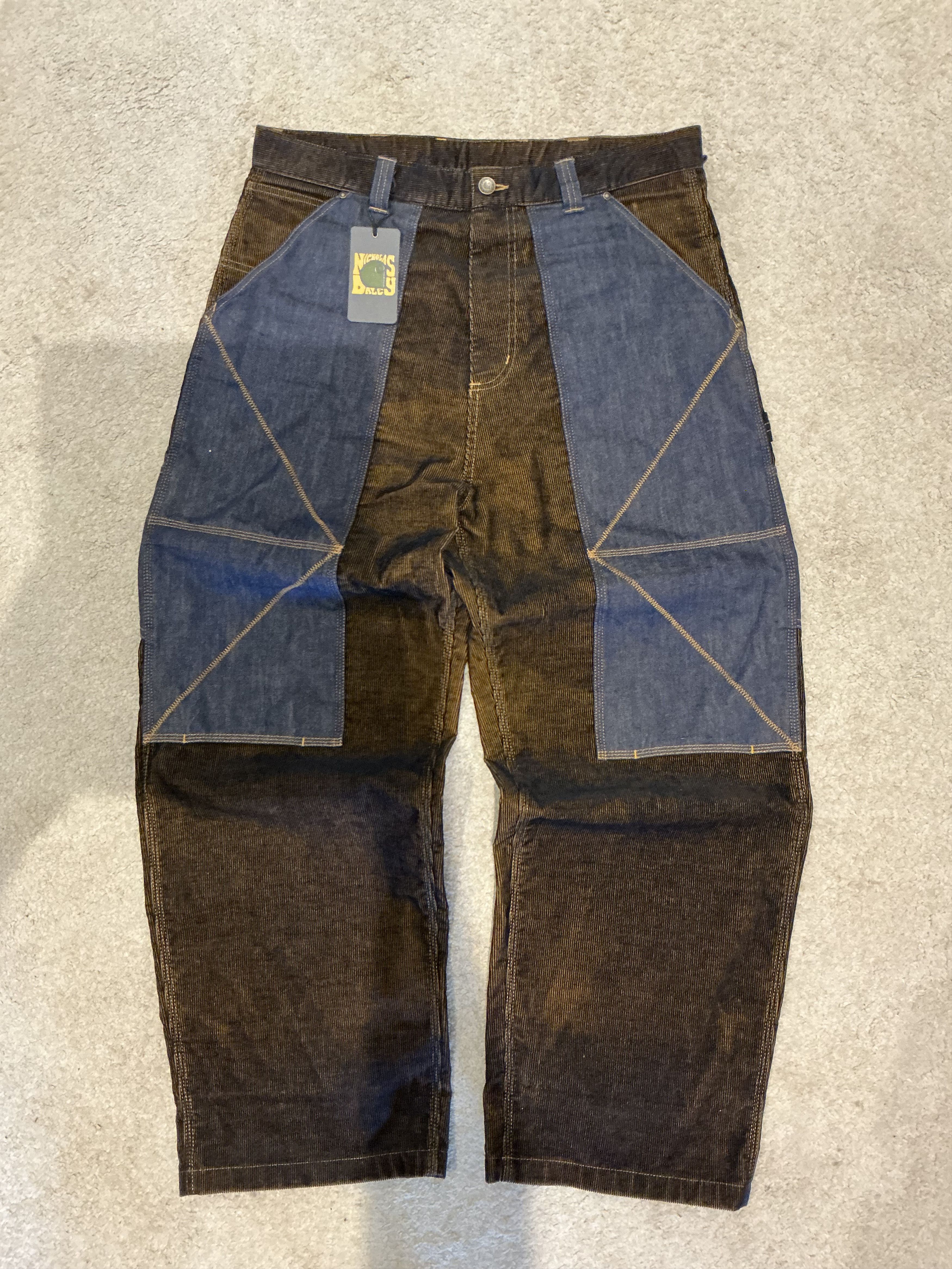 Nicholas Daley Carhartt WIP x Nicholas Daley OG Double Knee Pant Size US 38 / EU 54 - 1 Thumbnail