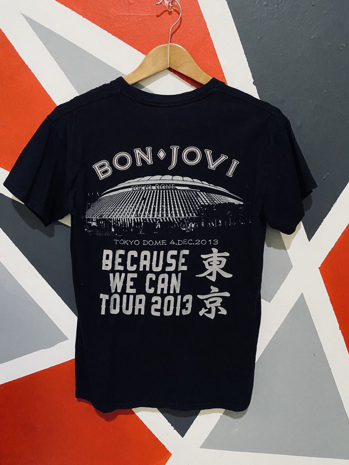 Gildan Vintage Bon Jovi Live In Japan 2013 Size US S / EU 44-46 / 1 - 1 Thumbnail