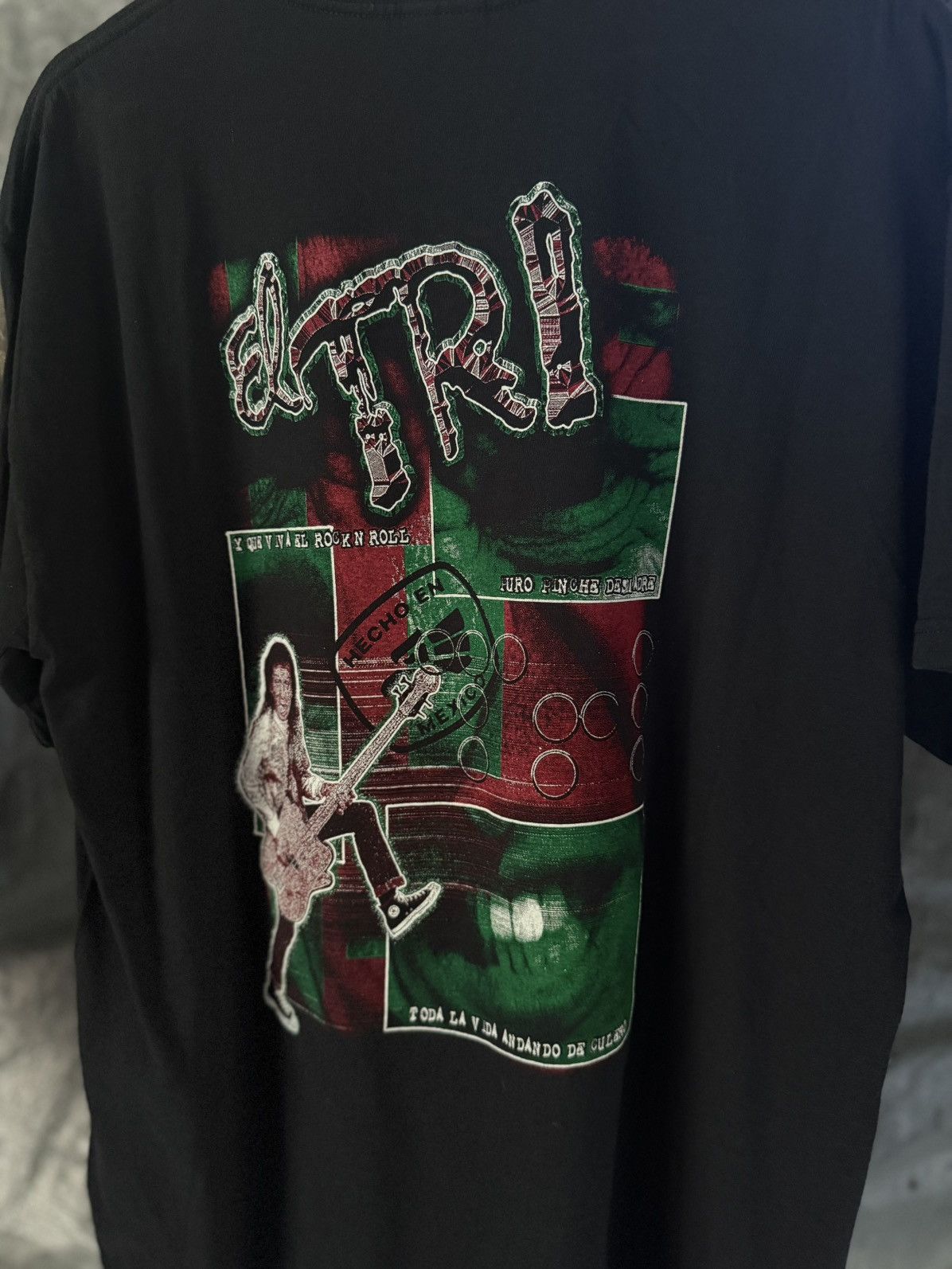 Vintage Vintage el Tri shirt rock n roll Size US L / EU 52-54 / 3 - 3 Thumbnail