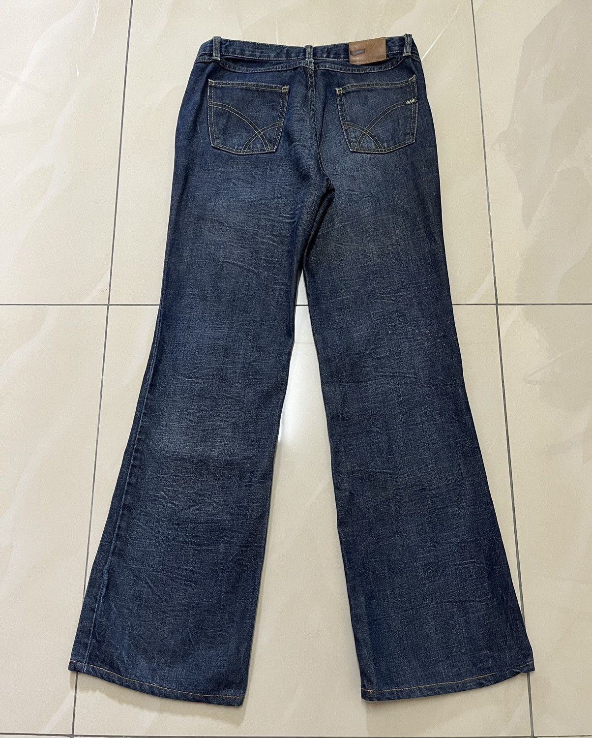 Tornado Mart Flare Jean Vintage Gas jeans baggy low rise bootcut Size US 30 / EU 46 - 7 Thumbnail